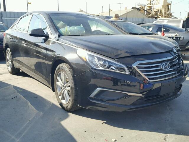 5NPE24AF2GH355887 - 2016 HYUNDAI SONATA SE BLACK photo 1