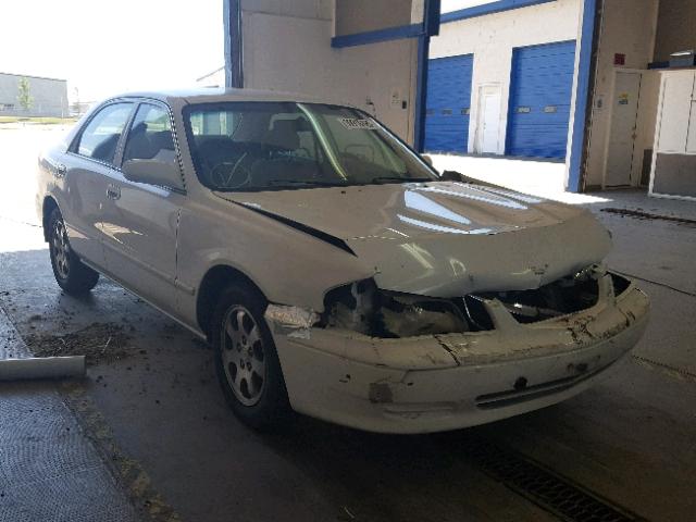 1YVGF22C225303717 - 2002 MAZDA 626 LX WHITE photo 1