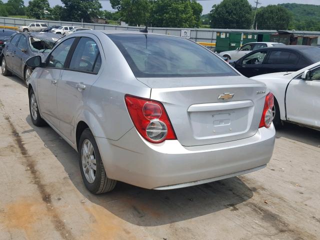 1G1JA5SH8C4144743 - 2012 CHEVROLET SONIC LS 银色 照片 3