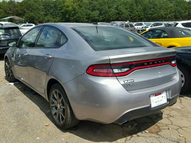 1C3CDFBB5ED704430 - 2014 DODGE DART SXT SILVER photo 3