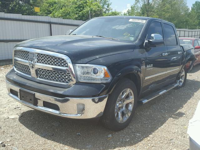 1C6RR7NT0DS711109 - 2013 RAM 1500 LARAM BLACK photo 2