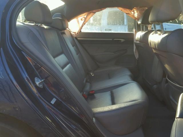 19XFA1F94BE004923 - 2011 HONDA CIVIC EXL BLUE photo 6