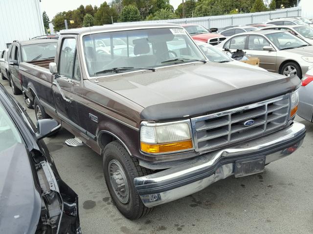 2FTHF25MXNCA99113 - 1992 FORD F250 BROWN photo 1