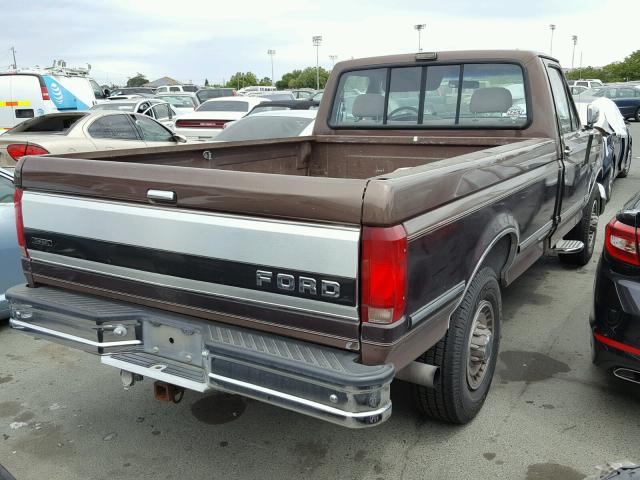 2FTHF25MXNCA99113 - 1992 FORD F250 BROWN photo 4
