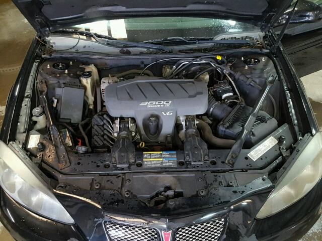 2G2WP522851214025 - 2005 PONTIAC GRAND PRIX BLACK photo 7