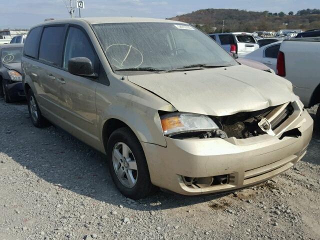 2D4RN4DE2AR248606 - 2010 DODGE GRAND CARA BEIGE photo 1