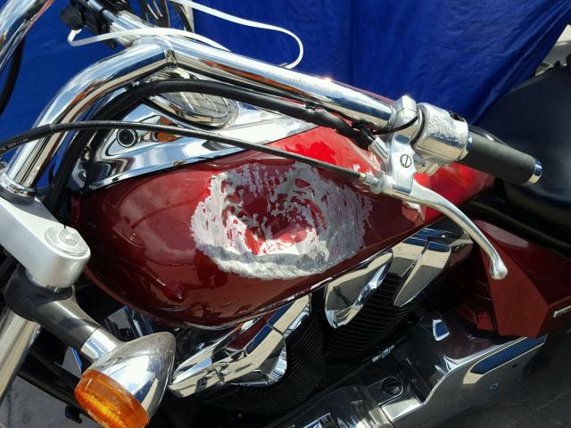 JH2SC6603AK001179 - 2010 HONDA VT1300 CR BURGUNDY photo 9