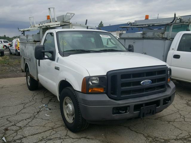 1FDSF30566EB43384 - 2006 FORD F350 SRW S WHITE photo 1