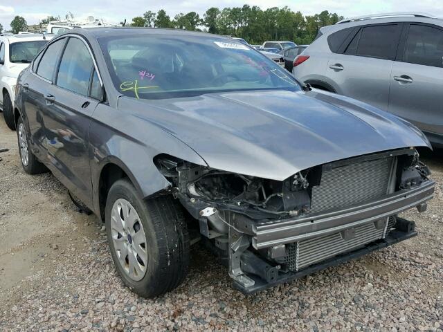 3FA6P0HR3DR153296 - 2013 FORD FUSION SE SILVER photo 1