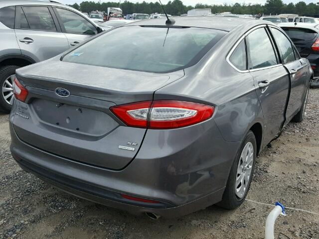 3FA6P0HR3DR153296 - 2013 FORD FUSION SE SILVER photo 4