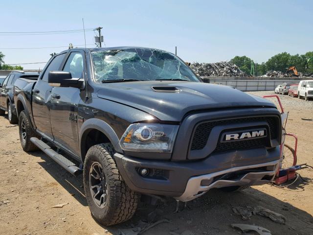 1C6RR7YT3HS593932 - 2017 RAM 1500 REBEL BLACK photo 1