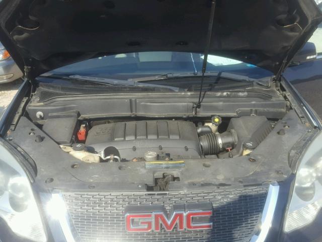 1GKEV23D59J161022 - 2009 GMC ACADIA SLT გრაფიტი ფოტო 7