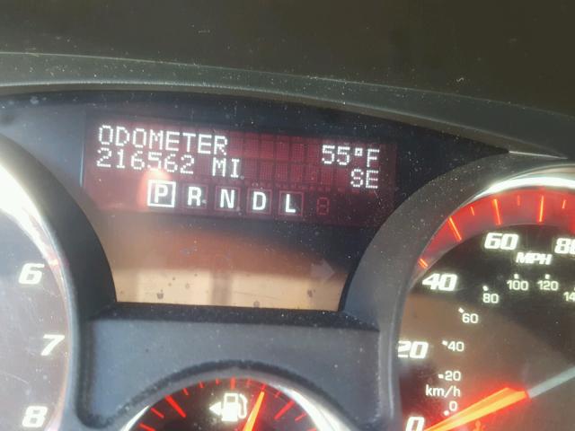 1GKEV23D59J161022 - 2009 GMC ACADIA SLT გრაფიტი ფოტო 8