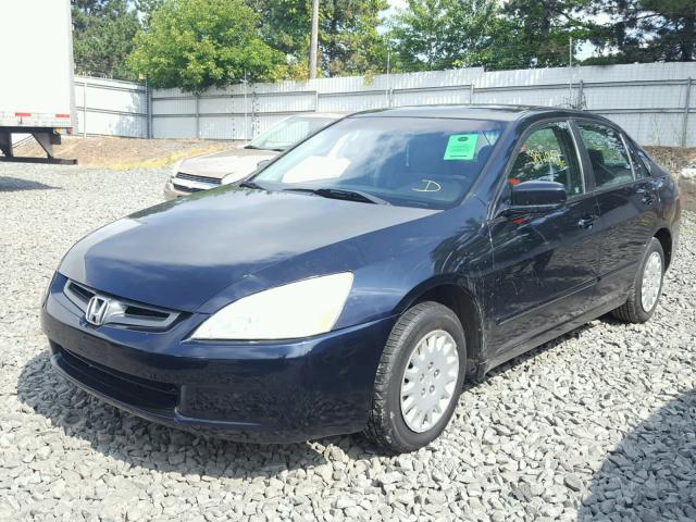 1HGCM56174A067761 - 2004 HONDA ACCORD DX BLUE photo 2