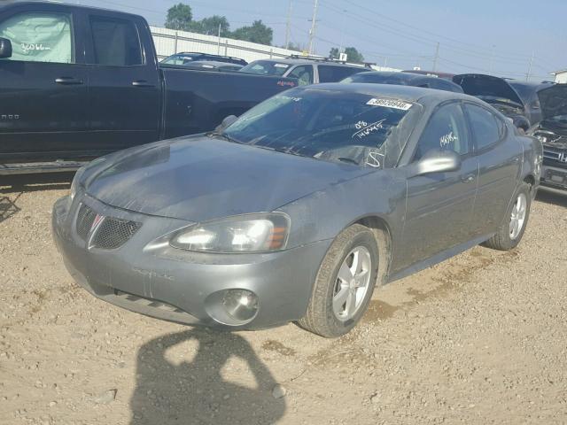 2G2WP552681117387 - 2008 PONTIAC GRAND PRIX GRAY photo 2