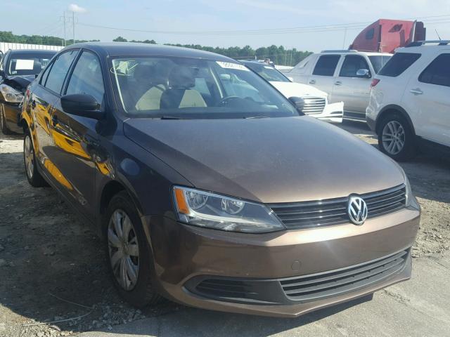 3VW2K7AJ0CM328780 - 2012 VOLKSWAGEN JETTA BASE 棕色 照片 1