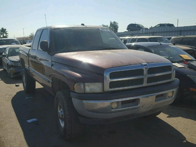 3B7KF236X1G184010 - 2001 DODGE RAM 2500 BURGUNDY photo 1