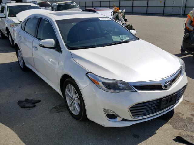 4T1BK1EB2FU160414 - 2015 TOYOTA AVALON XLE WHITE photo 1