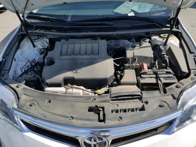 4T1BK1EB2FU160414 - 2015 TOYOTA AVALON XLE WHITE photo 7