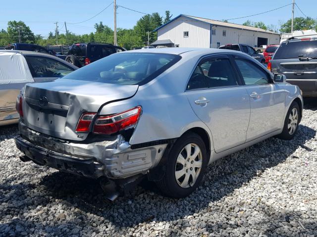 4T1BK46K17U040038 - 2007 TOYOTA CAMRY LE/X SILVER photo 4