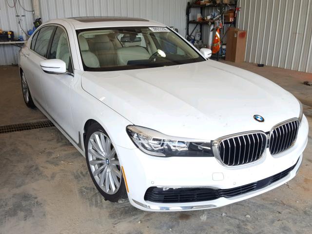 WBA7E2C58HG740284 - 2017 BMW 740 I WHITE photo 1