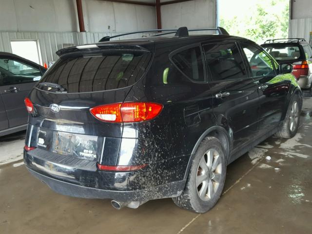 4S4WX85C564400625 - 2006 SUBARU B9 TRIBECA BLACK photo 4