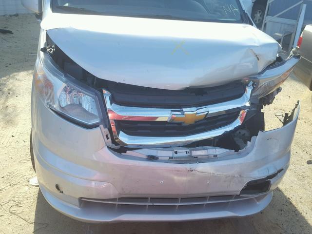 3N63M0YN7FK725322 - 2015 CHEVROLET CITY EXPRE GRAY photo 7