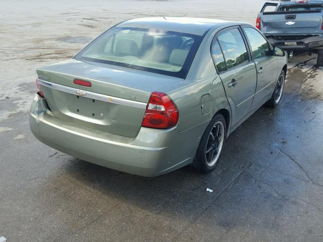 1G1ZS51F56F145244 - 2006 CHEVROLET MALIBU LS GREEN photo 4