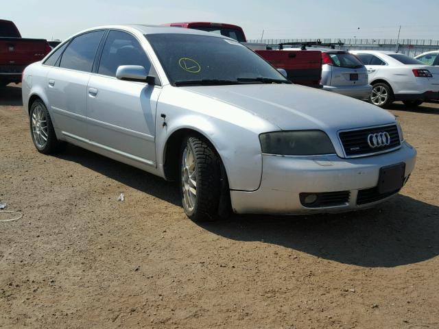 WAULD64B03N013402 - 2003 AUDI A6 2.7T QU SILVER photo 1