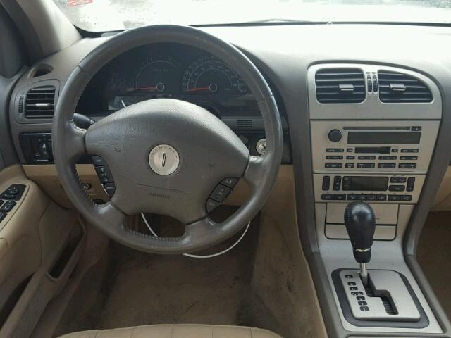 1LNHM86S95Y614760 - 2005 LINCOLN LS თაფლისფერი ფოტო 9