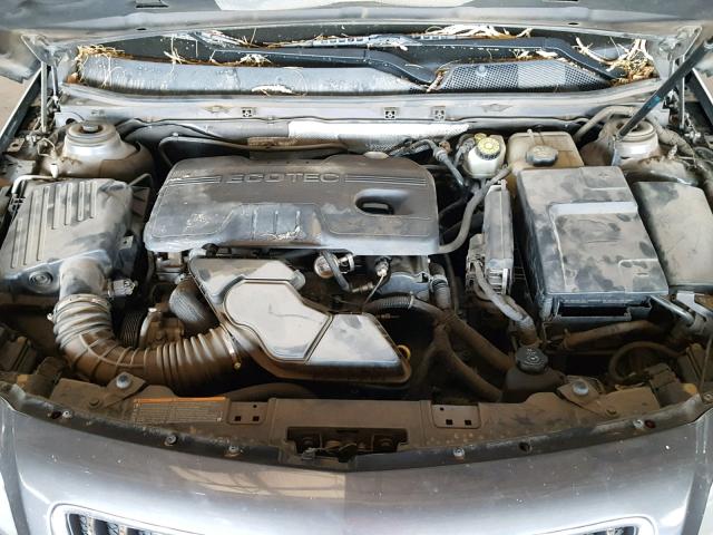 W04GS5EC0B1012424 - 2011 BUICK REGAL CXL GRAY photo 7