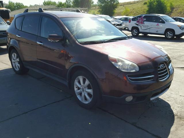 4S4WX85C564409518 - 2006 SUBARU B9 TRIBECA MAROON photo 1