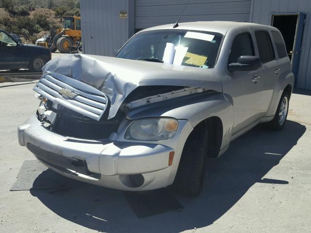 3GNDA13D58S637898 - 2008 CHEVROLET HHR LS SILVER photo 2