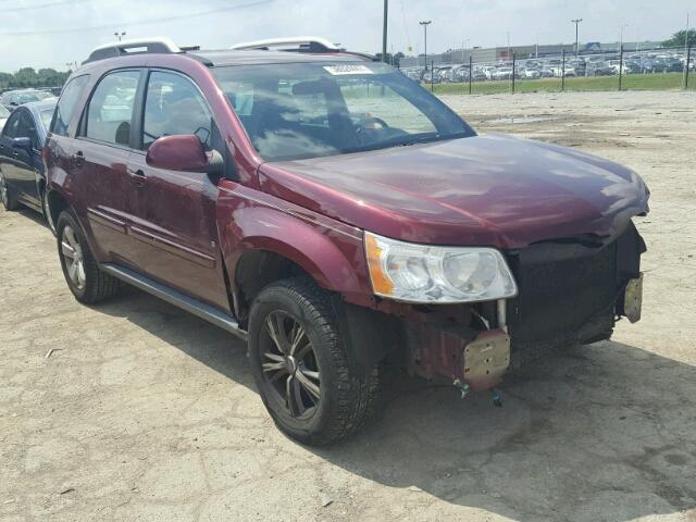 2CKDL63F776048911 - 2007 PONTIAC TORRENT RED photo 1