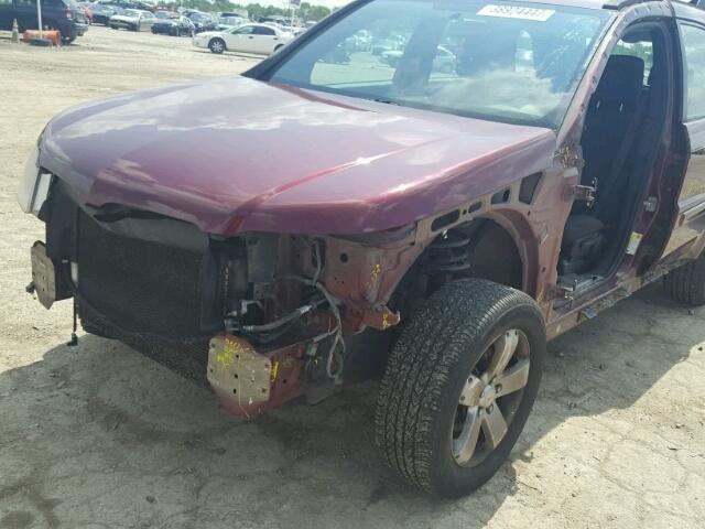 2CKDL63F776048911 - 2007 PONTIAC TORRENT RED photo 9