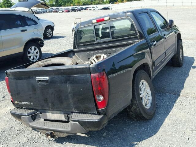 1GCHTCFEXC8113152 - 2012 CHEVROLET COLORADO L BLACK photo 4