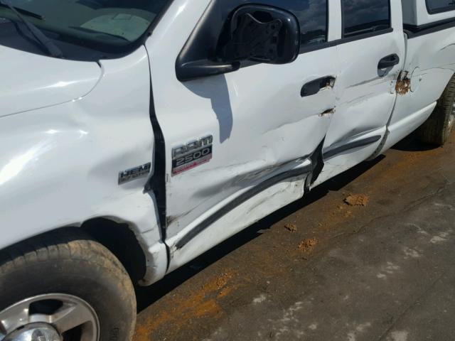3D7KR28D77G770807 - 2007 DODGE RAM 2500 S Ağ foto 9