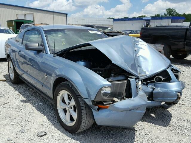 1ZVFT80N775369542 - 2007 FORD MUSTANG BLUE photo 1