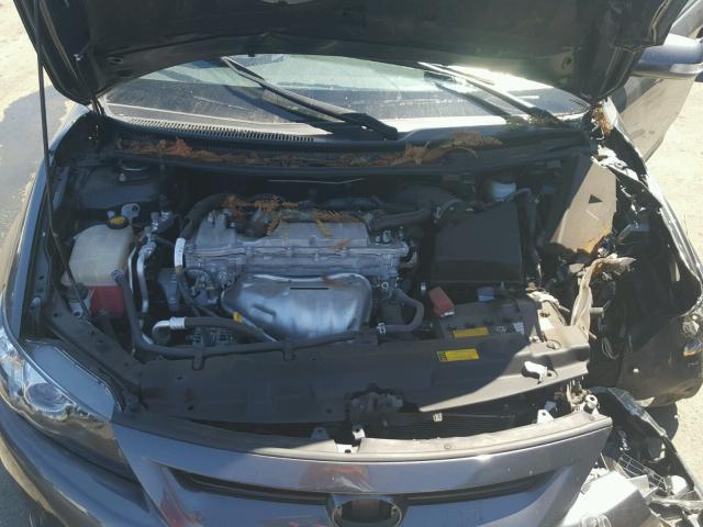 JTKJF5C71D3046068 - 2013 TOYOTA SCION TC 灰色 照片 7