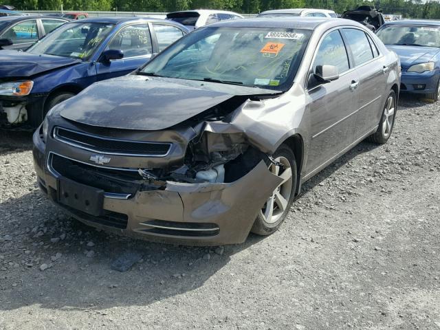 1G1ZC5E00CF239708 - 2012 CHEVROLET MALIBU 1LT GRAY photo 2