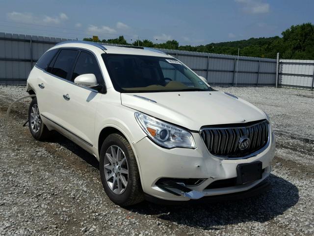 5GAKRBKD9FJ158240 - 2015 BUICK ENCLAVE WHITE photo 1