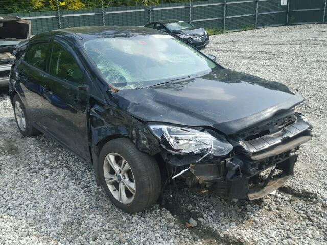 1FAHP3F25CL402050 - 2012 FORD FOCUS BLACK photo 1