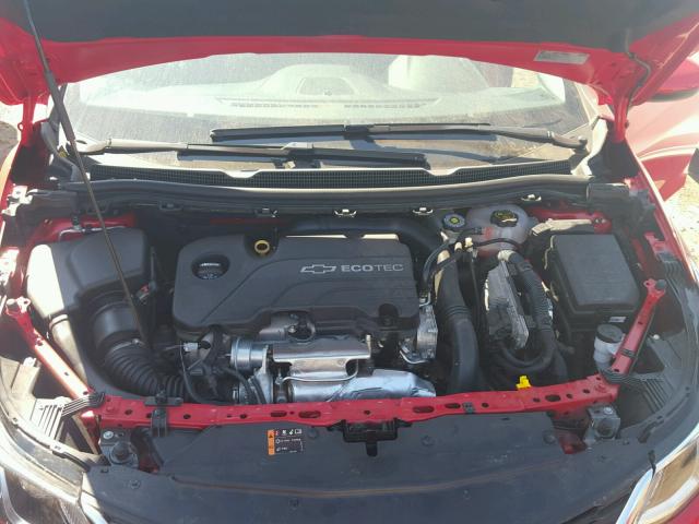 1G1BC5SM4H7219682 - 2017 CHEVROLET CRUZE LS RED photo 7