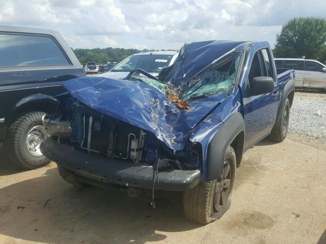 1GCJTDDE0A8116052 - 2010 CHEVROLET COLORADO L BLUE photo 2