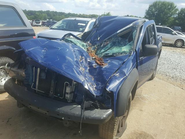 1GCJTDDE0A8116052 - 2010 CHEVROLET COLORADO L BLUE photo 9