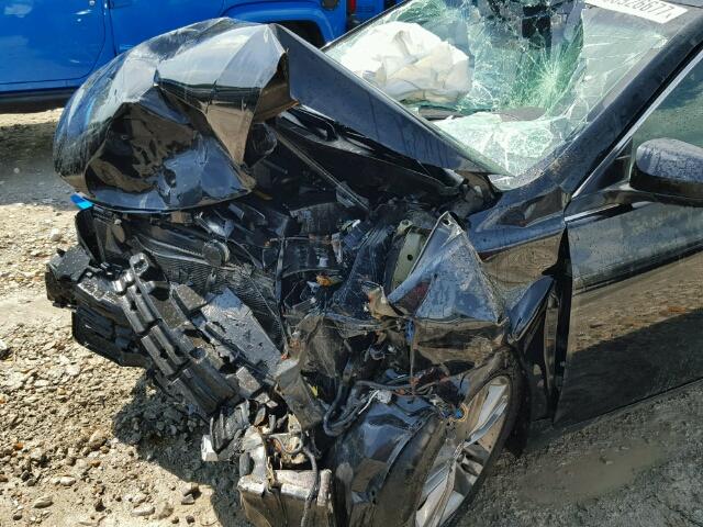 4T1BF1FK2FU927407 - 2015 TOYOTA CAMRY LE შავი ფოტო 9