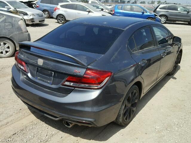 2HGFB6E50DH702981 - 2013 HONDA CIVIC CHARCOAL photo 4