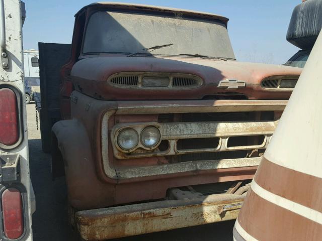 0L663L121755 - 1960 CHEVROLET FLATBED BROWN photo 1