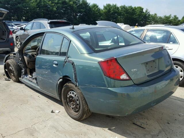 1G8AJ55F36Z116531 - 2006 SATURN ION LEVEL TEAL photo 3