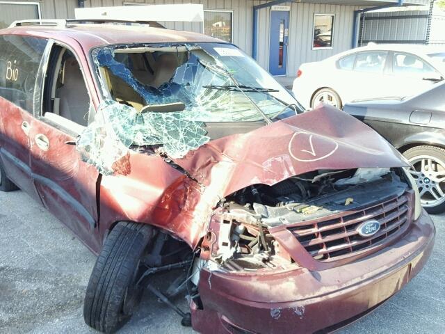 2FMZA51657BA13657 - 2007 FORD FREESTAR S MAROON photo 9